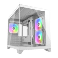 Cougar FV150 RGB Gaming Case Mini Tower White