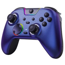 EasySMX X05Pro Multiplatform Wireless Gaming Controller With Quiet Button - Aurora Purple