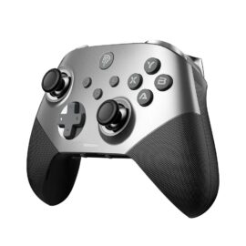 EasySMX X10 Wireless Gaming Controller with Mechanical Buttons and Hall Joysticks – Silver