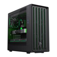 GameMax CLAW 460 Mid Tower Where Air Moves With Style Gaming Case - Black