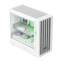 GameMax CLAW 460 Mid Tower Where Air Moves With Style Gaming Case - White - Image 3