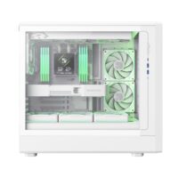 GameMax CLAW 460 Mid Tower Where Air Moves With Style Gaming Case - White - Image 6