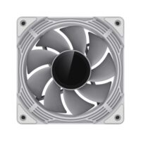 GameMax FN12A-C8I-RW Reverse 120mm ARGB Fan - White - Image 3
