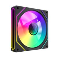 GameMax FN12A-S8I-R Reverse 120mm ARGB Fan - Black - Image 2