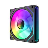 GameMax FN12A-S8I-R Reverse 120mm ARGB Fan - Black - Image 3