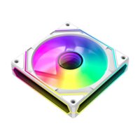 GameMax FN12A-S8I-RW Reverse 120mm ARGB Fan - White - Image 5