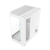 GameMax HYPE-A full viewed designed Mid Tower ATX PC Gamig Case - White - Image 7