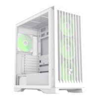 GameMax Leader 2 HW Mid Tower Gaming Case - White - Image 3