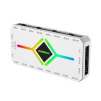 GameMax V4.0 ARGB HUB PWM HW Controller White - Image 2