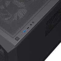 GameMax Vista COC AB ATX Mid-Tower features a 262° panoramic view Gaming Case - Black - Image 7