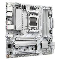 Gigabyte B850M DS3H Ice AM5 M-ATX Motherboard AMD B850 Chipset 4x DDR5 DIMM Slots, Up to 256GB Max Memory 1x PCIe 5.0 x16, 2x M.2 Slots White - Image 3