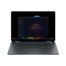 HP OmniBook Ultra Flip 4-FH0013DX Laptop Intel Core Ultra 7 Series 2 256V 16GB DDR5 1TB SSD Intel Arc Graphics, 14.1" UWVA 3K OLED Touch Windows 11 Home Eclipse gray