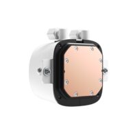 ID-COOLING FX240 LCD 240 mm AIO Liquid CPU Cooler with 1.48″ Full-Color LCD Display - White - Image 9