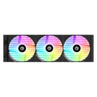 ID-COOLING FX360 LCD 360 mm AIO Liquid CPU Cooler with 1.48″ Full-Color LCD Display - Black - Image 3