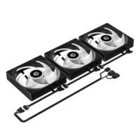 ID-COOLING FX360 LCD 360 mm AIO Liquid CPU Cooler with 1.48″ Full-Color LCD Display - Black - Image 8