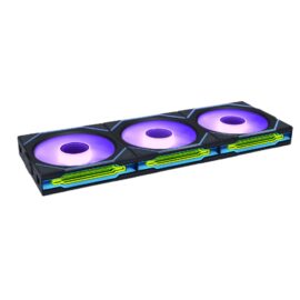 LIAN LI UNI FAN SL INFINITY Wireless 120 RGB 3 PCS PACK UF-SLIN120 ( L Connect 3.0 Controller included) Black