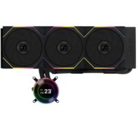 Lian Li HydroShift II LCD-C 360R ARGB 360mm AIO Liquid CPU Cooler - Black