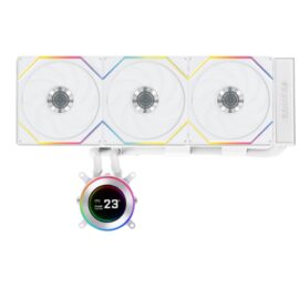 Lian Li HydroShift II LCD-C 360R ARGB 360mm AIO Liquid CPU Cooler - White