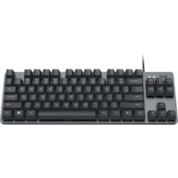 Logitech K835 TKL Mechanical Aluminum Keyboard Graphite, Textured Gray TTC Blue MX Mechanical Switches - Image 2