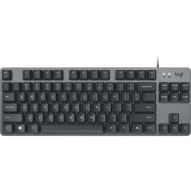 Logitech K835 TKL Mechanical Aluminum Keyboard Graphite, Textured Gray TTC Blue MX Mechanical Switches