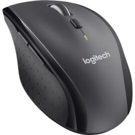 Logitech M705 Marathon Wireless Mouse Gaming Mouse Wireless 2.4 GHz USB Receiver 5-Programmable Buttons 3-Year Battery PC Mac Laptop Chromebook - Black
