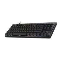 Logitech PRO X TKL RAPID Wired Mechanical Keyboard, Magnetic Analog Switches, Rapid Trigger, LIGHTSYNC Technology, Wired Connectivity, English (US) Layout, Black 920-013233 - Image 3