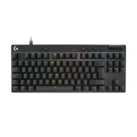 Logitech PRO X TKL RAPID Wired Mechanical Keyboard, Magnetic Analog Switches, Rapid Trigger, LIGHTSYNC Technology, Wired Connectivity, English (US) Layout, Black 920-013233