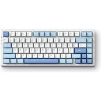 MCHOSE G75 Pro 75% Mechanical Keyboard, Cabbage Tofu Switch Gasket Mount Hot-Swappable Cherry Profiles & PBT Double-Shot RGB Backlight, Tri-Mode Connection Blue