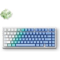 MCHOSE G75 Pro 75% Mechanical Keyboard Matcha Latte Switch Gasket Mount Hot-Swappable Cherry Profiles & PBT Double-Shot RGB Backlight, Tri-Mode Connection Arctic Snow - Image 2