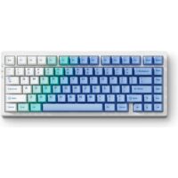 MCHOSE G75 Pro 75% Mechanical Keyboard Matcha Latte Switch Gasket Mount Hot-Swappable Cherry Profiles & PBT Double-Shot RGB Backlight, Tri-Mode Connection Arctic Snow