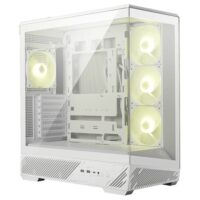 MSI MAG PANO 130R PZ Mid-Tower Gaming Case - White