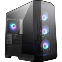 MSI MAG PANO M100R PZ Premium Mid-Tower Gaming PC Case - Black - Image 2