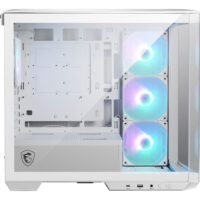 MSI MAG PANO M100R PZ Premium Mid-Tower Gaming PC Case - White - Image 6