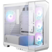 MSI MAG PANO M100R PZ Premium Mid-Tower Gaming PC Case - White