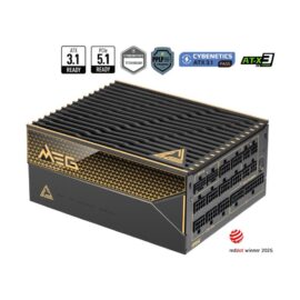 MSI MEG Ai1600T PCIe5 1600W Full Modular Compact 80 PLUS Titanium ATX 3.1 PCIE 5.1 Power Supply
