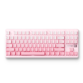 Mchose G87-23 Peach Gradient Speed Gold Switch V2 Gasket Mount Custom Mechanical Wireless Keyboard