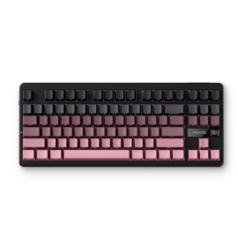 Mchose G87-17 Black Pink Matcha Latte Switch Gasket Mount Custom Mechanical Wireless Keyboard