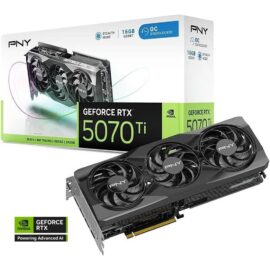 PNY NVIDIA GeForce RTX 5070 Ti OC 16GB GDDR7 Graphics Card