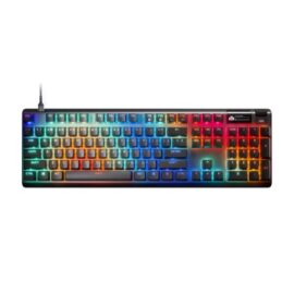 SteelSeries Apex Pro Gen 3 Full Size OmniPoint 3.0 HyperMagnetic Switches Adjustable Actuation Rapid Trigger Game-Ready Presets Protection Mode Rapid Tap/SOCD OLED RGB PBT Keycaps USB-C