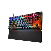SteelSeries Apex Pro TKL Gen 3 OmniPoint 3.0 HyperMagnetic Switches Adjustable Actuation Rapid Trigger Game-Ready Presets Protection Mode Rapid Tap/SOCD OLED RGB PBT Keycaps USB-C - Image 2