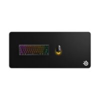 SteelSeries QcK Gaming Mouse Pad - XXL Cloth Peak Tracking and Stability Esports Mousepad Never-Slip Full Desk Coverage - Image 2
