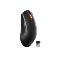 SteelSeries Rival 3 Wireless Gen 2 Gaming Mouse 2.4GHz and Bluetooth 18000 DPI TrueMove Air Optical Sensor 60 Million Click Durability Light-Weight 100% PTFE Feet Black - Image 5