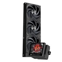 Thermalright Stream Vision 360 White 360mm AIO CPU Liquid Cooler - Black - Image 3