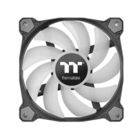 Thermaltake Pure 12 ARGB Sync Radiator Fan TT Premium Edition (3-Fan Pack) - Black - Image 4