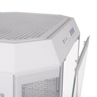 Thermaltake The Tower 600 Mid Tower Gaming Case - Snow - Image 6
