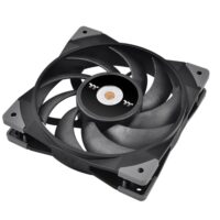 Thermaltake Tougfan 12 High Static Pressure Radiator Fan (2 Fan Pack) - Black - Image 3