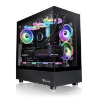 Thermaltake View 270 TG ARGB Mid Tower Gaming Case - Black