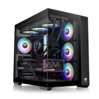 Thermaltake View 380 TG ARGB Mid Tower Gaming Case - Balck