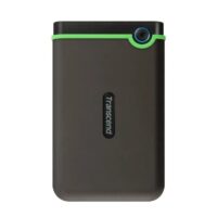 Transcend StoreJet 25M3S 2TB External Hard Drive- Iron Gray