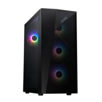 XPG Lander 500 MTA  Mid-Tower Case - Black - Image 2